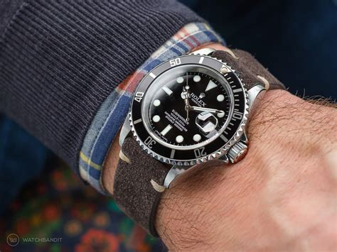 rolex submariner nato strap width|best straps for Rolex Submariner.